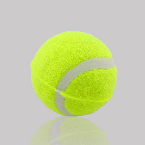 TITINICE 3Pcs Durable Tennis Balls for Practice Made Without Polyester Felt Fabric
