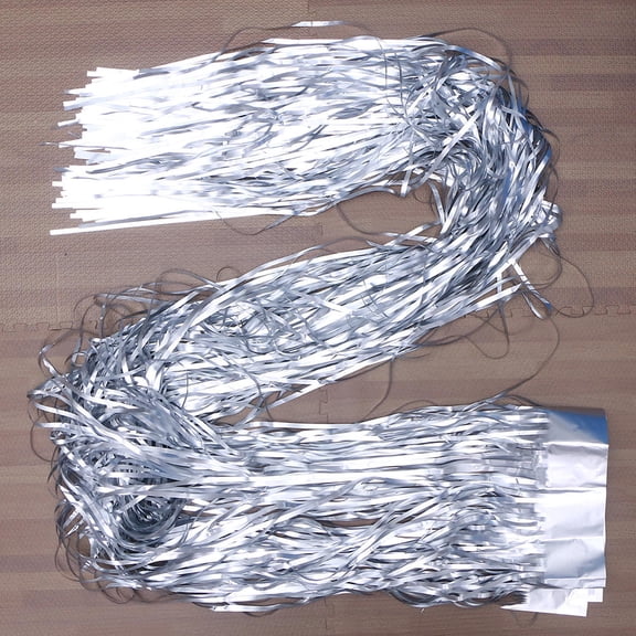 TITINICE 3Pcs Party Background Curtain Plastic Collapsible Portable Decorative Wall Curtain for Festivals