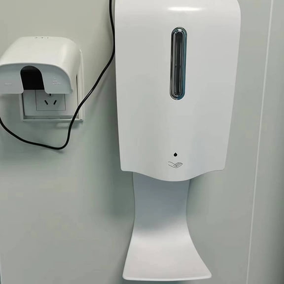 TITINICE 3Pcs White Plastic Drip Tray for Soap Dispenser Universal Fit Wall Mount Accessory