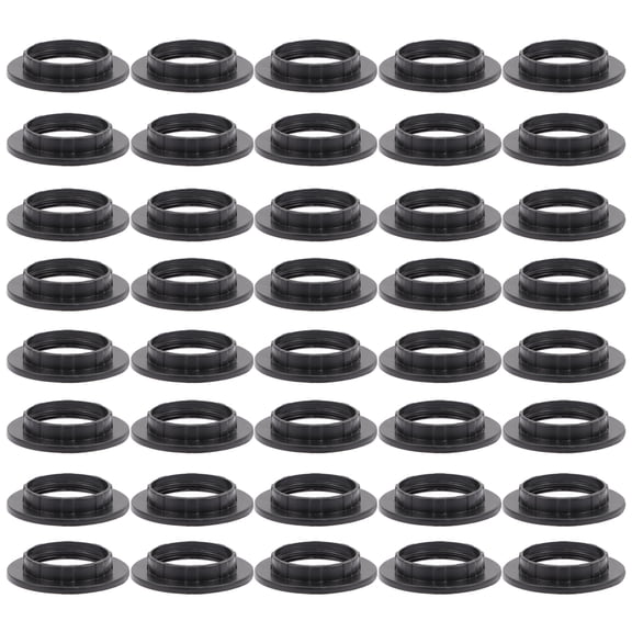 TITINICE Retainer Rings For Light Fixture Black 40Pcs 1.7In
