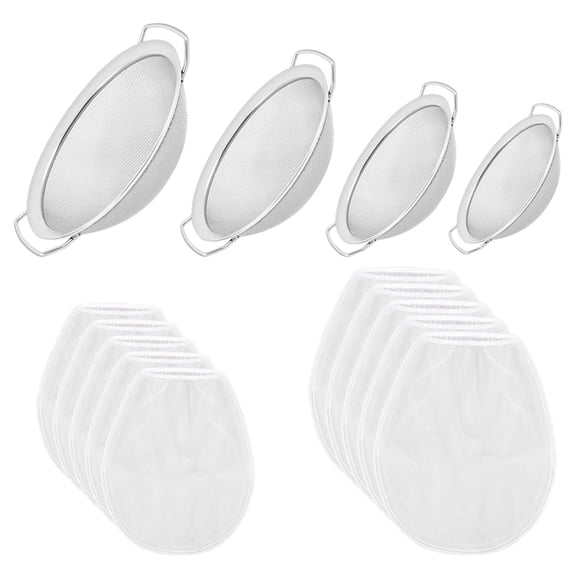 TITINICE 4-Pack Paint Sprayer Filter Screens with Reusable Stainless Steel Fine Mesh for Smooth Spray Finish