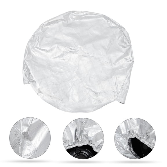 TITINICE 4pcs Heavy Duty Tire Protection Covers for Trailers Sun Shield Wheel Covers Fits All Tire Conditions