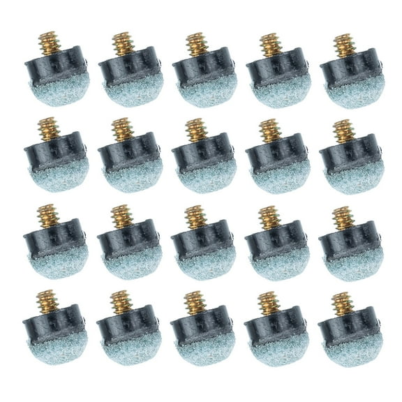TITINICE 50Pcs Cue Tips for Pool Stick Assorted Color Strong Rust Proof Easy to Install Replacement