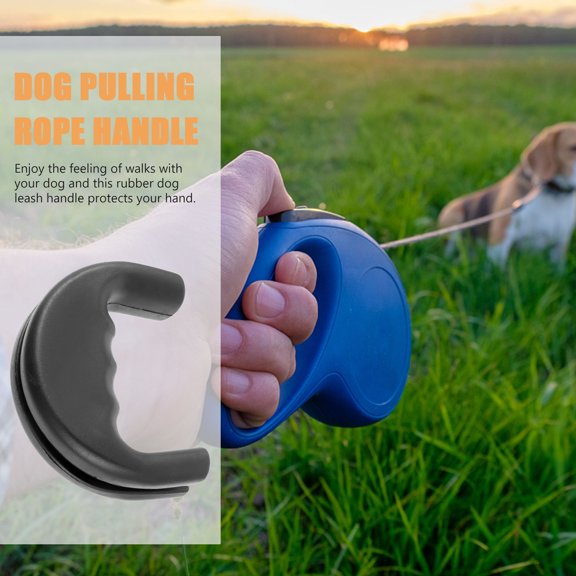 TITINICE Rope Leash For Small Dogs Rubber 6Pcs 4.3x3.1In
