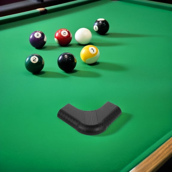 TITINICE 6Pcs Billiard Table Corner Bumpers with Nylon Construction and Friction Texture