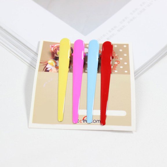 TITINICE 8Pcs Metal Duckbill Clip Hairpins Assorted Colors for Elegant Daily Hair Styling