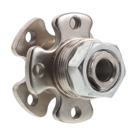 TITINICE Adjustable Torque Hinge with 360 Swivel Rotary Damper, Plated, for Industrial Applications