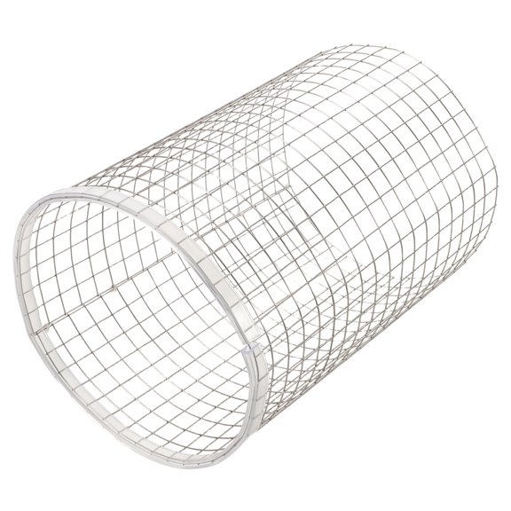 TITINICE Durable Plated Silver Aquarium Tank Cone Net for Fish Spawning and Incubation