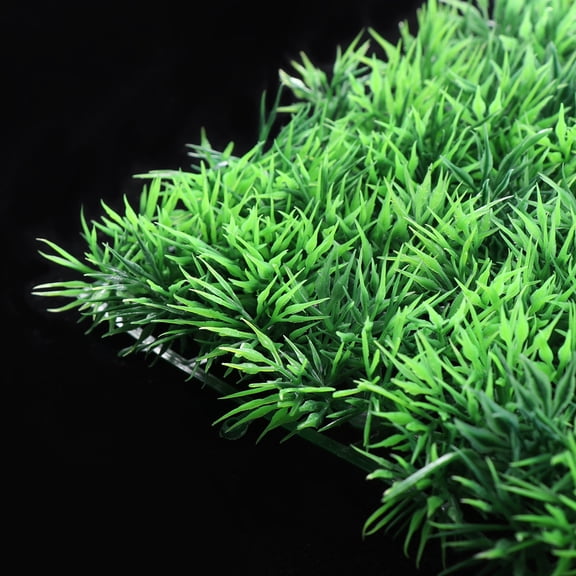 TITINICE Artificial Grass Lawn Mat for Aquarium Fish Tank Decoration Green Vivid Life Like Durable