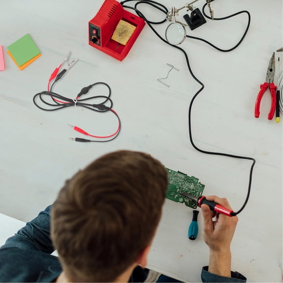 TITINICE Versatile Electrical Test Leads with Injection Molded Lantern Connector