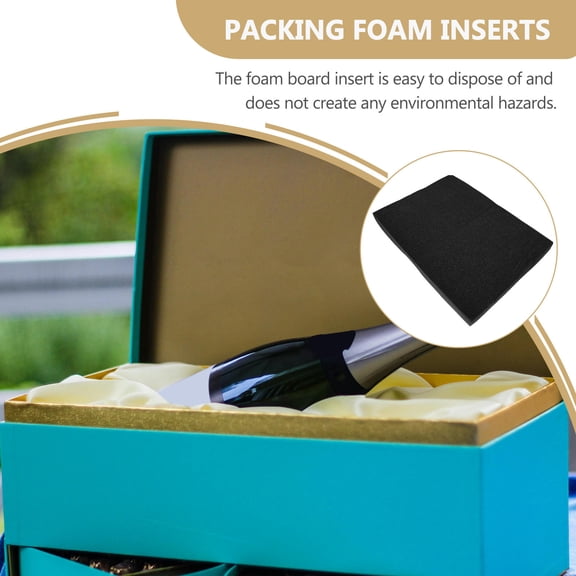 TITINICE Black Foam Liner for Daily Use Packing Insert Flexible Foam Board with No Odor