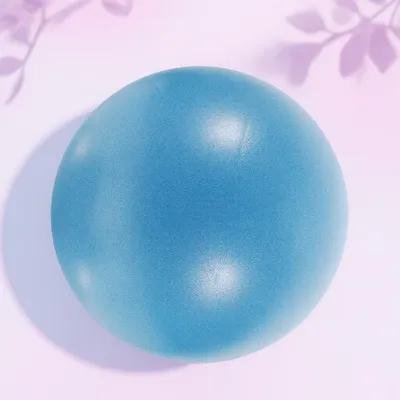 TITINICE Blue Small Pilates Ball for Yoga and Exercise with Non Slip Surface for Core Training