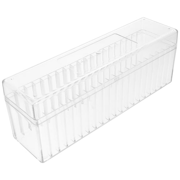 TITINICE Clear Coin Storage Box with 20 Slots for Coin Collection and Protection