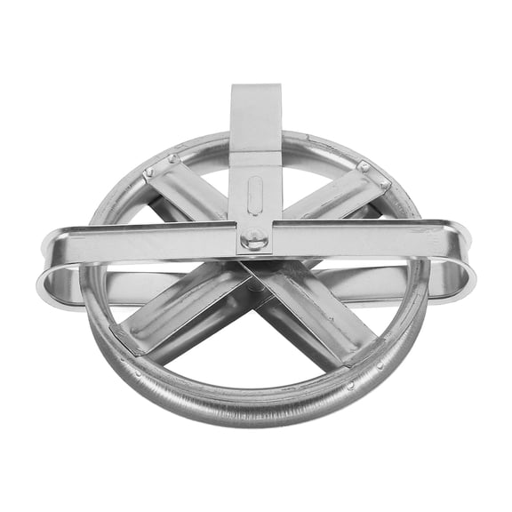TITINICE Clothesline Pulley Plated Silver Iron Material for Home Use with Smooth Design and Stable Performance