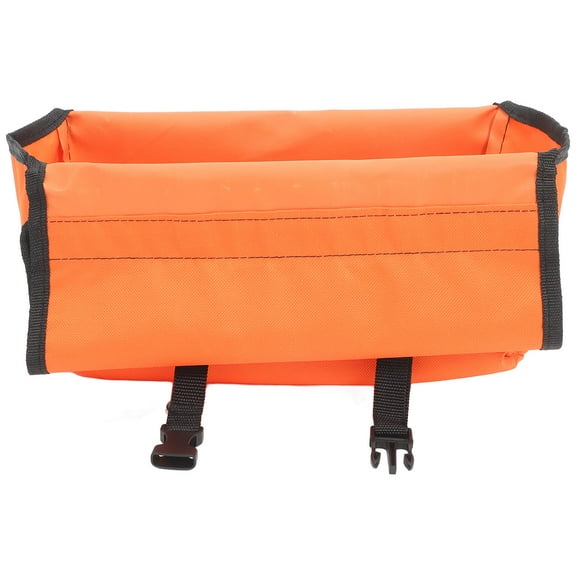 TITINICE Durable Orange Cloth Tool Pouch for Ladder Storage and Tool Organization
