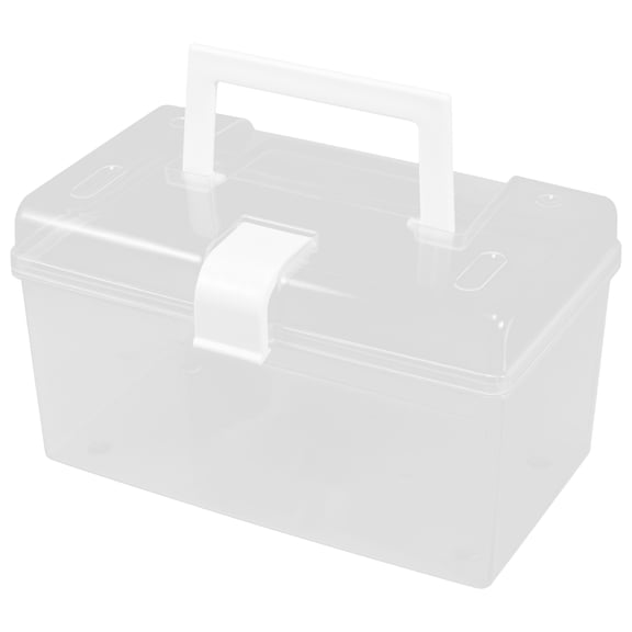 TITINICE Durable PP Plastic Laundry Powder Container Clear Stackable Storage Box