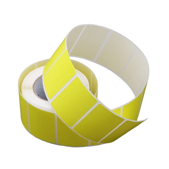 TITINICE Eco Friendly Yellow Thermal Transfer Labels for Shipping Waterproof Rolls
