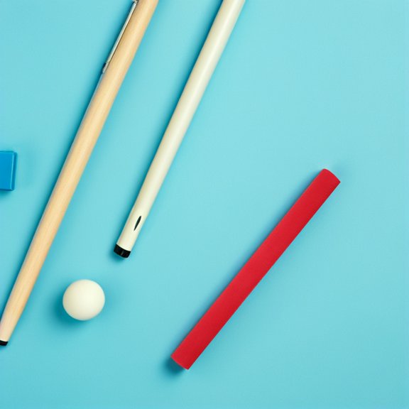 TITINICE Fashionable Red Silicone Grip Wrap for Pool Cue Non Slip Handle Sleeve Billiard Accessory