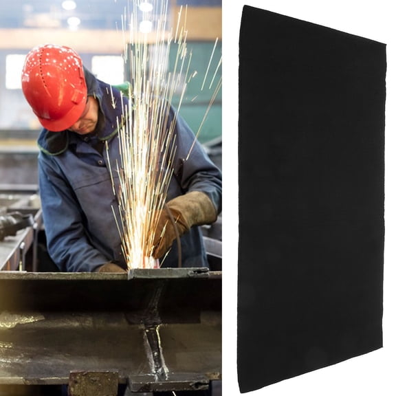 TITINICE Fire Resistant Blanket Insulation For Camping Trips Black 1Pack