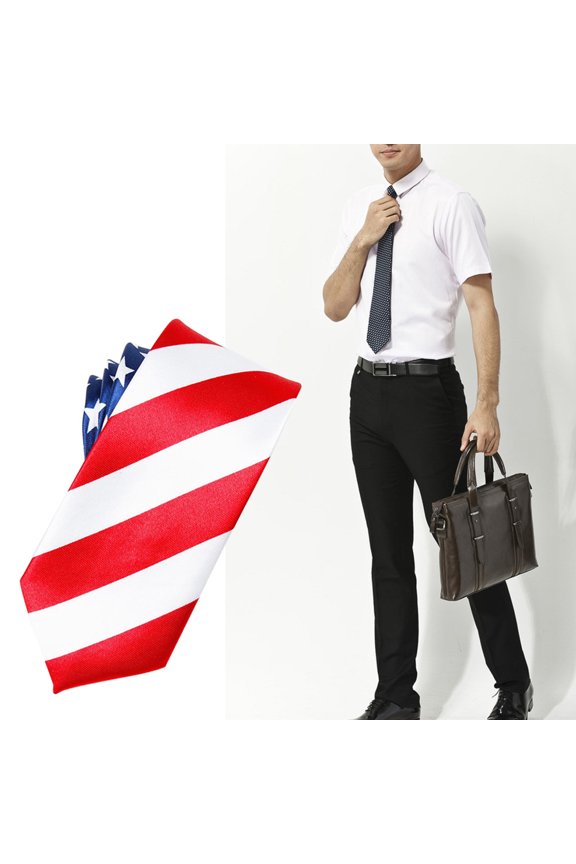 Hand Touch Polyester Silk Tie with Beautiful Printing Patterns for Casual Occasions