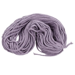 TITINICE Violet Cotton Rope Multipurpose DIY Craft Supply for Woven Bag and Tapestry