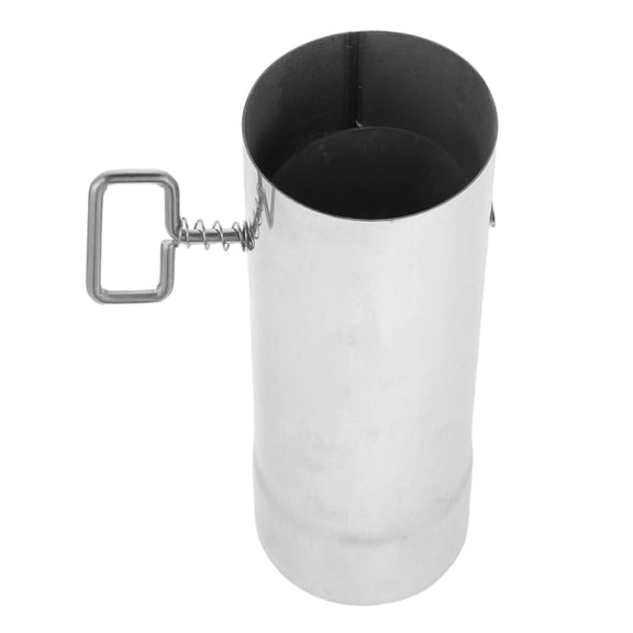 TITINICE Heavy Duty Stainless Steel Outdoor Stove Pipe with Damper for Efficient Heating