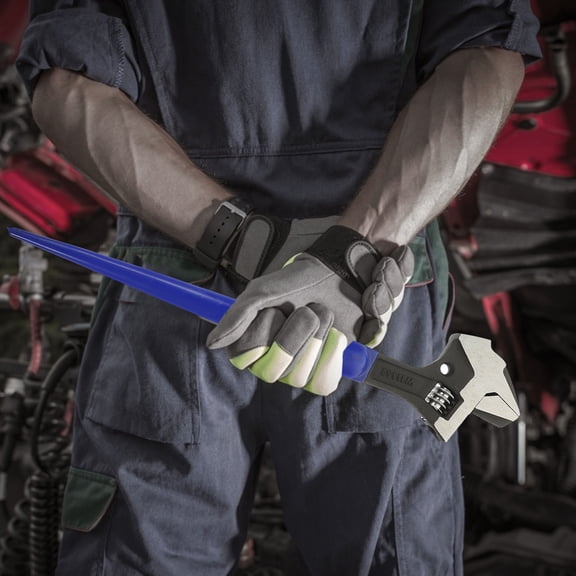 TITINICE Durable 12 Inch Heavy Duty Reversible Jaw Spud Wrench with Tapered Handle