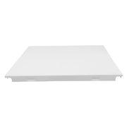 TITINICE White Aluminum Ceiling Tiles for Home Matte Baked Paint Durable Flat Surface Panels