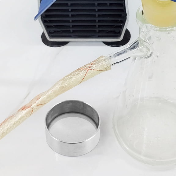 TITINICE Lab Stainless Steel Mesh Sieve Fine Mesh Strainer for Precise Particle Separation Plated Silver