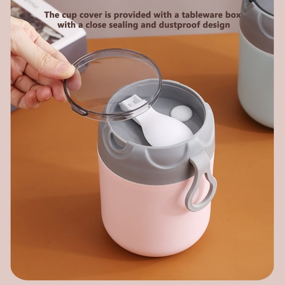 TITINICE Breakfast Mug Microwave Insulated Cup Assorted Color 1Set