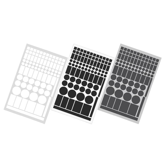 TITINICE Light Blocking Stickers for Home Use LED Light Dimmer Stickers Easy Adhesive Blackout