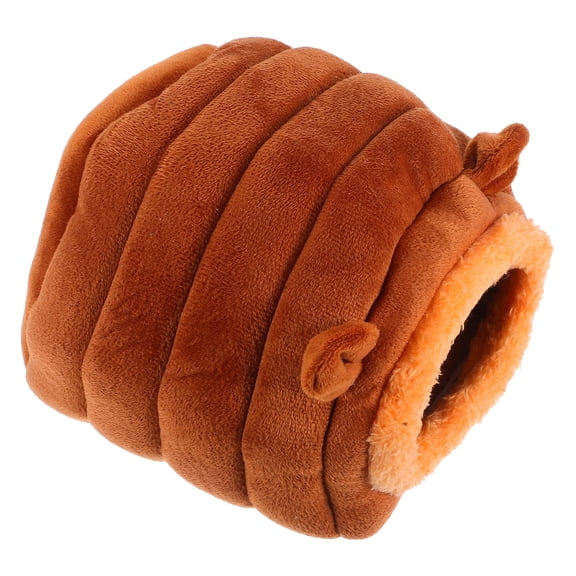 TITINICE Light Brown Small Animal Bed House Cozy Warm Nest for Hamsters Guinea Pigs and Rats