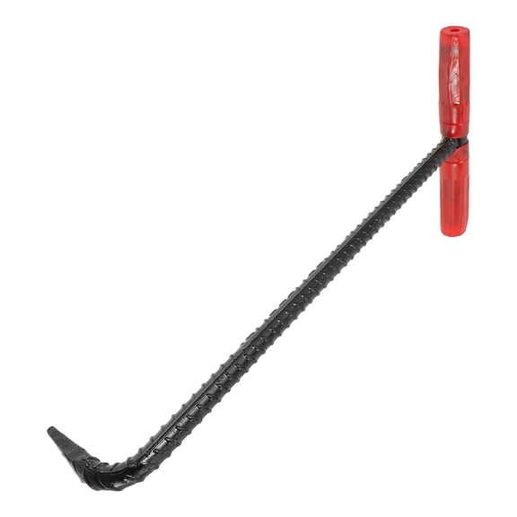 TITINICE Steel Manhole Hook T Shaped Handle Durable Rustproof Lifting Tool for Home Use