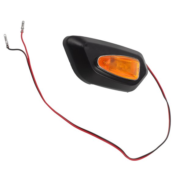 TITINICE Motorcycle LED Turn Signal Lights, Plastic Shell, Lightweight Shock Resistant Indicators for Safer Night Riding