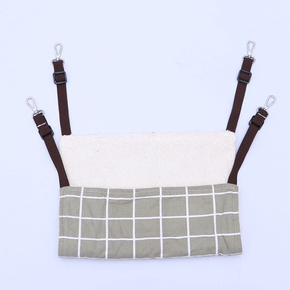 TITINICE Multi Cloth Cat Cradle Hammock for Pet Use Stylish Hanging Bed Ideal for Cats and Small Dogs Size S