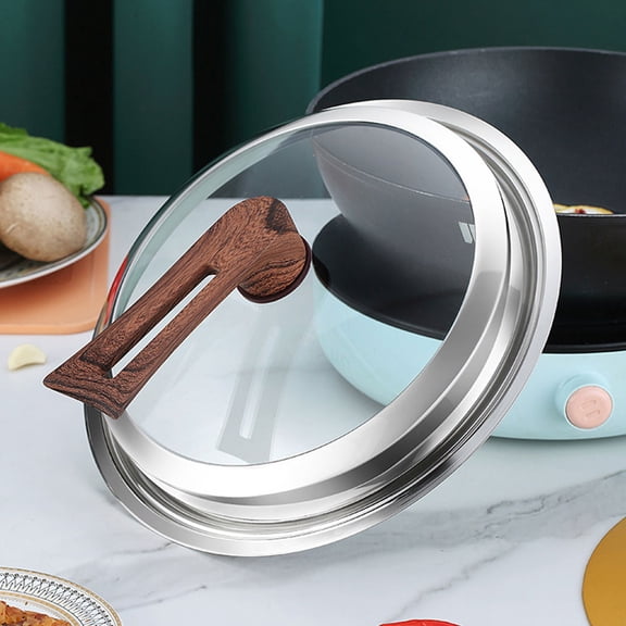 TITINICE Multi Material Universal Pan Lid for Cooking with High Seal and Transparent Design
