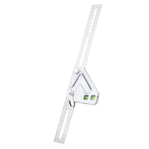 TITINICE Combination Carpenter Tool Stainless Steel Adjustable Angle Ruler for Woodworking