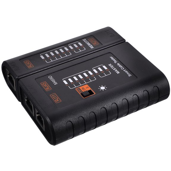 TITINICE Network Cable Tester Plastic Compact Design Adjustable Speeds for Efficient Network Testing
