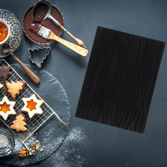 TITINICE NonStick Silicone Baking Mat for Home Use MultiPurpose HeatResistant Black Silicone Mat 23.6 x 15.7 inches