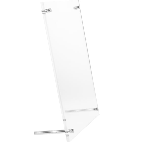 TITINICE Stainless Steel Acrylic Picture Frame Elegant Business License Display