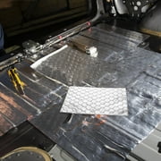 TITINICE Automotive Sound Deadening Butyl Rubber Sheet Aluminum Silver Panel