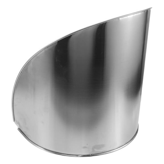 TITINICE Plated Silver Stainless Steel Cooking Splatter Screen for Stove Top and Countertop Splash Guard