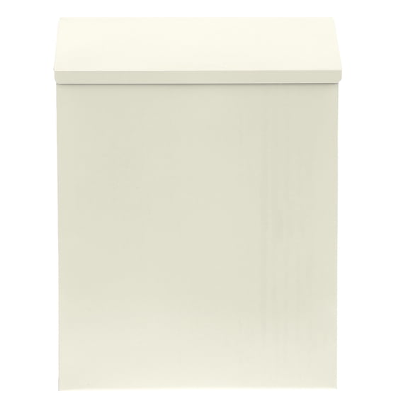 TITINICE Refined Beige Wall-Mounted Mailbox Iron Letter Box Multi-Functional Mail Container