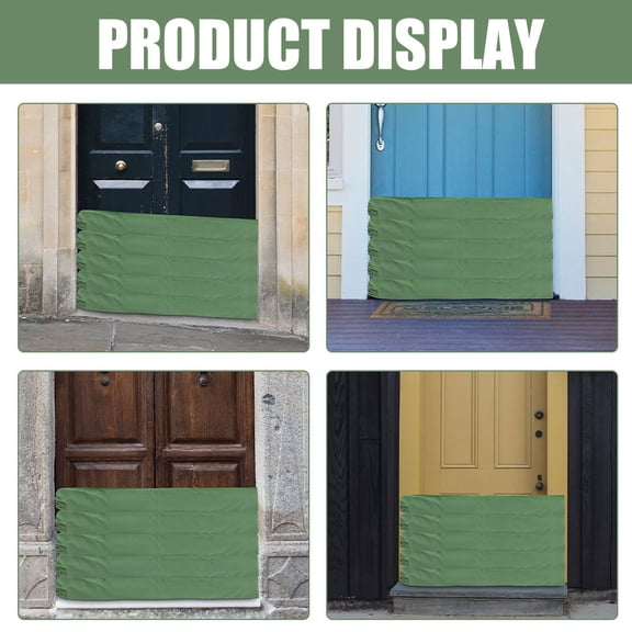 TITINICE Reusable Green Flood Control Sandbag Long Design for Effective Water Prevention
