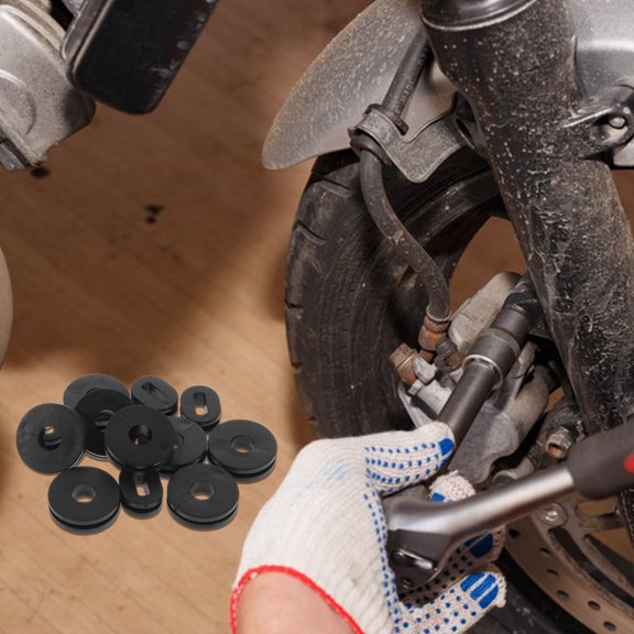 TITINICE Rubber Engine Cover Grommet Buffer For Motorcycle Use 1 Set Of Motorcycle Grommets