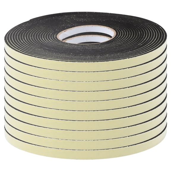 TITINICE Window Gaps Sealing p Black Eva for Noise and Wind Protection