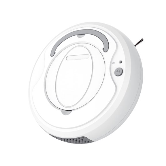 TITINICE Slim 6.8cm White Sweeping Robot, No Hair Wrapping, Efficient Debris Removal