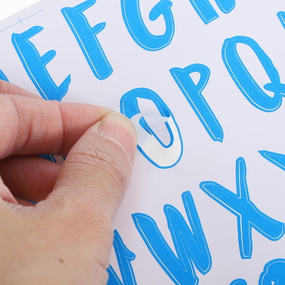 TITINICE Small Reflective Alphabet Stickers for Water Bottles and Craft Decoration
