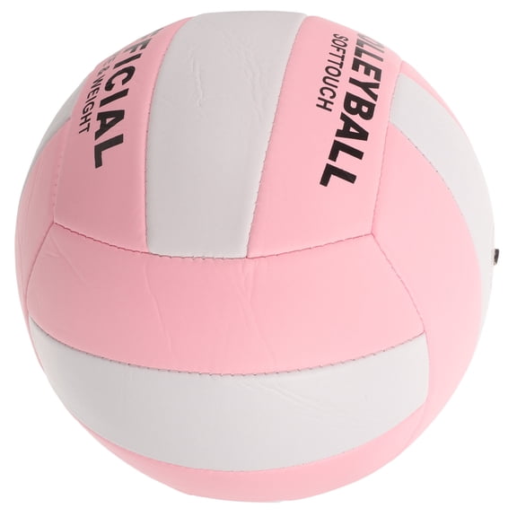 TITINICE Soft Pink Volleyball for Indoor Sports Durable Inflatable Training Equipment