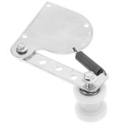 TITINICE Chain Tensioner Plated Silver A3 Steel Iron for Motorcycle Use Spring Loaded